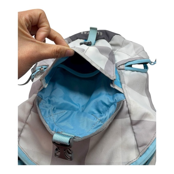 The North Face Electra Mini Backpack - Gray and Light Blue - Picture 7 of 11